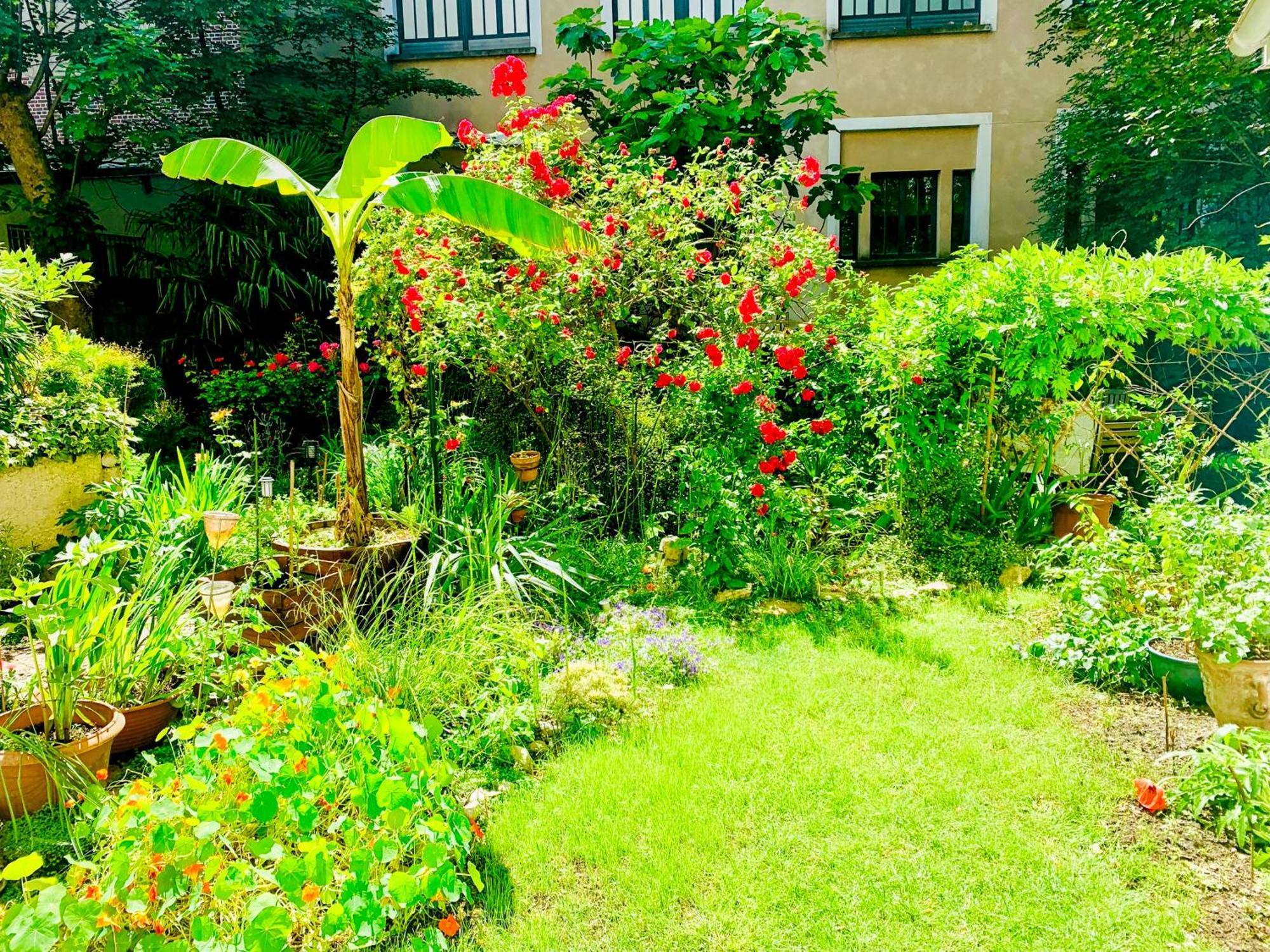 ღ Le Jardin Parisien Calme Avec Terrasse Et Wifi ღ * Parijs